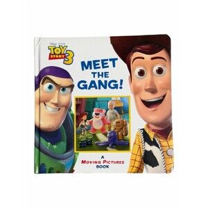 Disney Pixar Toy Story 3 Meet the Gang Moving Pictures Board Book 2010